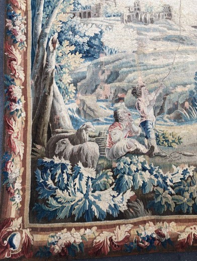 Antique tapestry "Children"