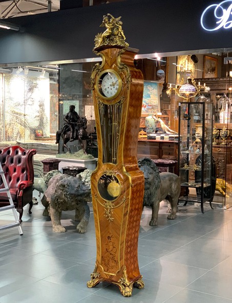 Antique grandfather clock